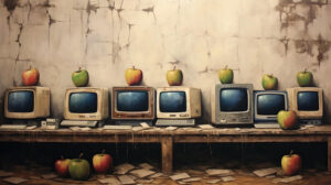 Apples and old computers